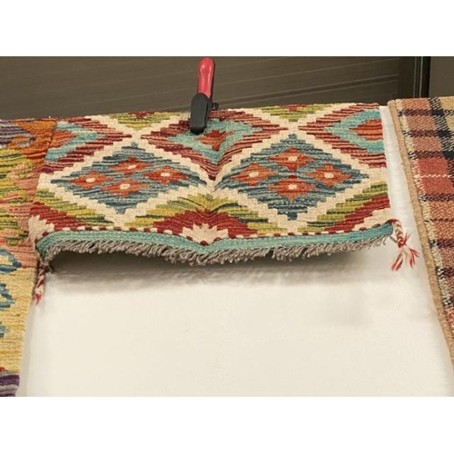 156 - Chobi Kilim 47cm x 49cm