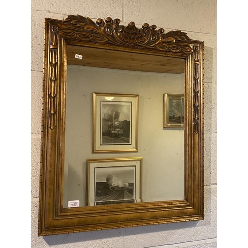 238 - Good quality gilt framed mirror 66 x 79cm