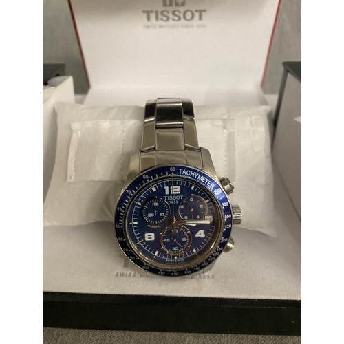 252 - Tissot 1853 Sapphire Crystal, 10 bar water resistant watch (sold as seen - boxed)