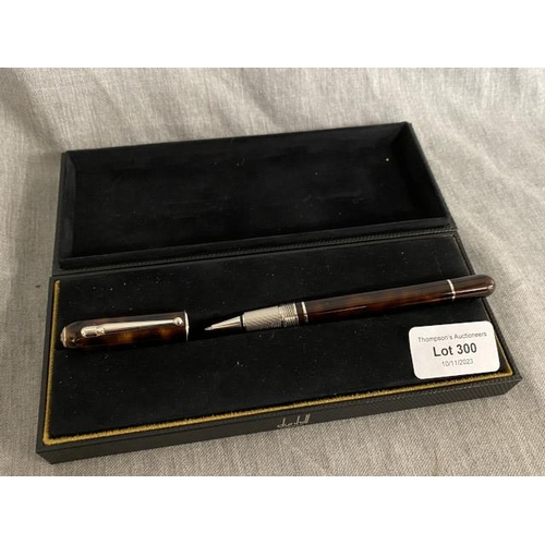 300 - Boxed Alfred Dunhill Sidecar rollerball pen (new)