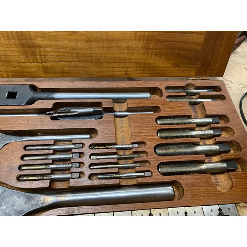 429 - Cased tap and die set.