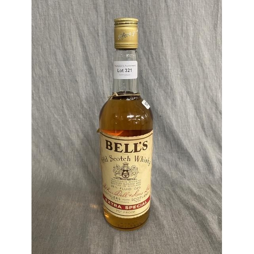 321 - Bell's old Scotch Whisky extra special No. 089186-OT4, 26 2/3 fluid ounces