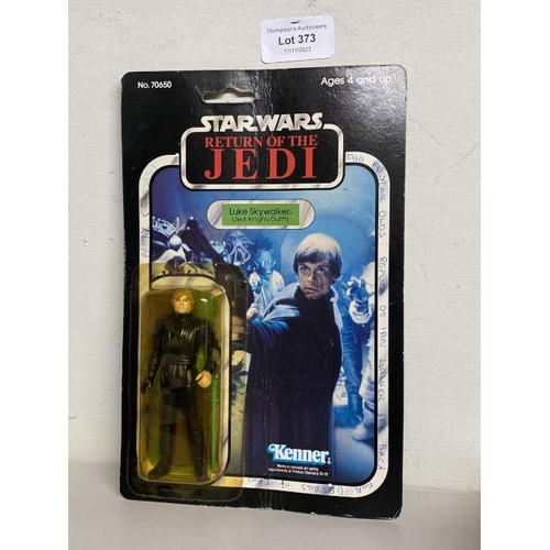 373 - Star Wars - Return of the Jedi - Luke Skywalker by Kenner. no. 70650.

Unopened, carded in blister p... 