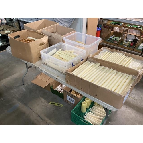 375 - Quantity of candles including beeswax etc