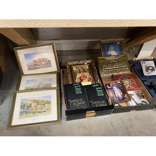 409 - Assorted religious artefacts, 