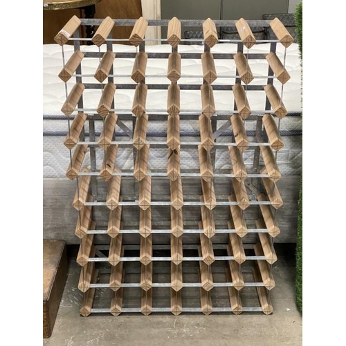 85 - 54 bottle wine rack 91H 62W 23D