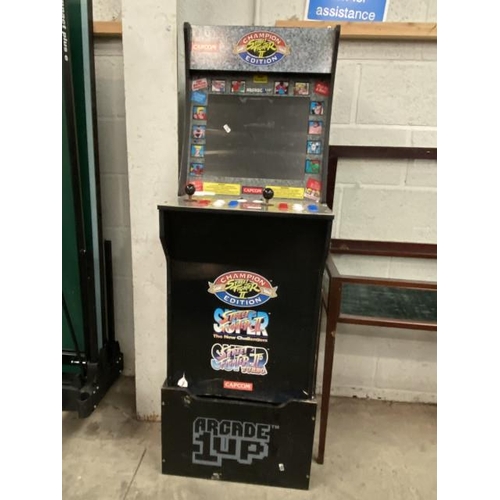 4 - Champion Edition “Street Fighter II” arcade machine (sold as seen)