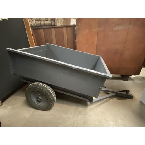 50 - Agri-Fab Metal/wooden trailer 70H 83W 107D