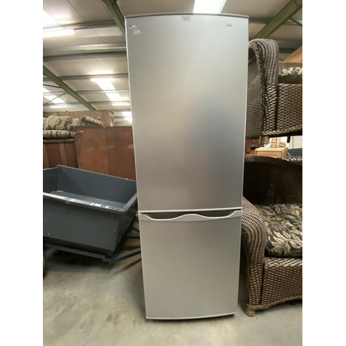 51 - Modern grey fridge/freezer 144H 50W 55D
returned and collected