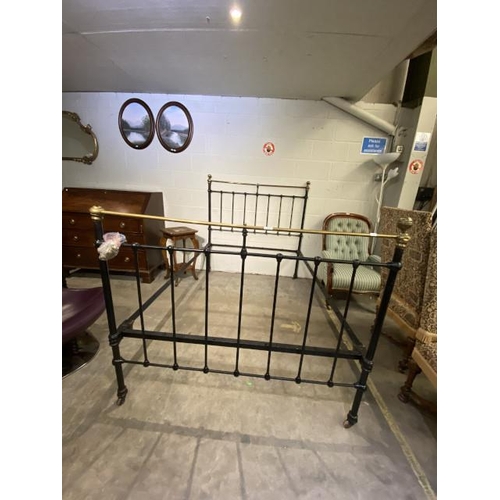 58 - Victorian metal 4ft 6