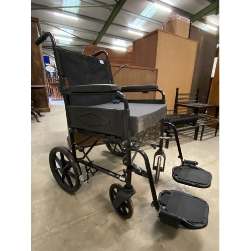 93 - R Healthcare folding wheelchair