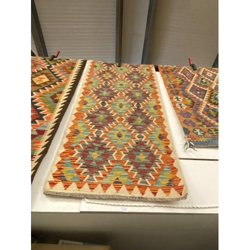 159 - Chobi Kilim Runner 190cm x 68cm