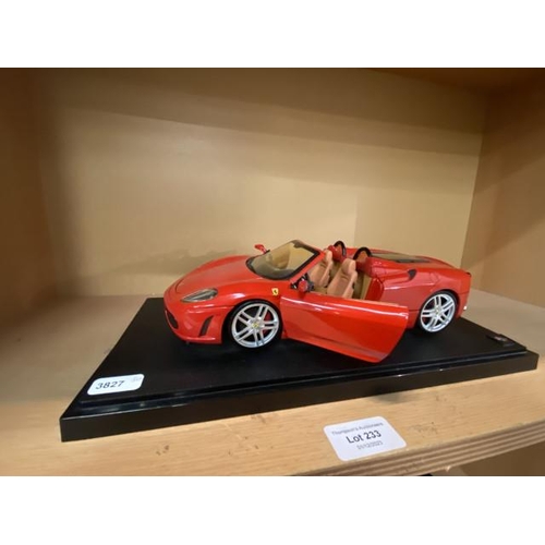 233 - Hotwheels Ferrari 488 Spider model