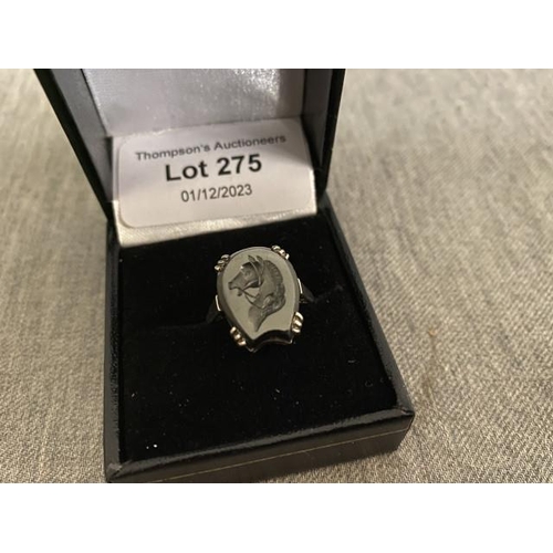 275 - Vintage Intaglio ring (size L)