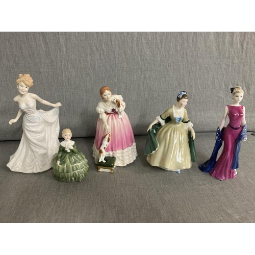 323 - 4 Royal Doulton figurines 