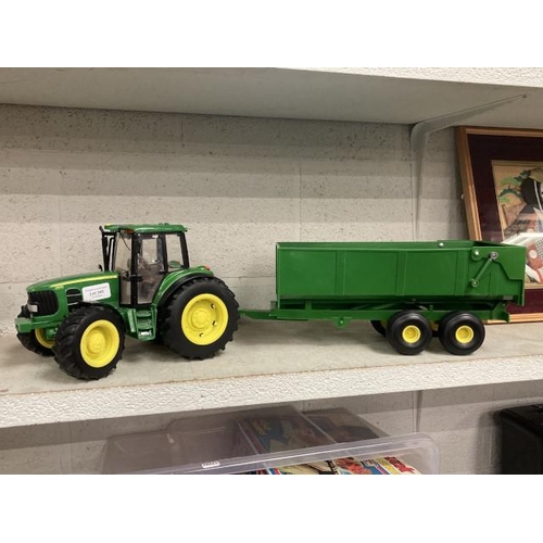 340 - Britain's ERTL John Deere 6930 tractor & trailer model