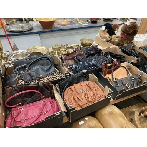 452 - Leather bags including Joshua Taylor, Bill Amberg, Osprey, Azure, Tommy & Kate, Marks & Spencer Limi... 