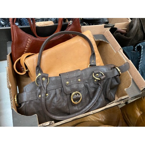 452 - Leather bags including Joshua Taylor, Bill Amberg, Osprey, Azure, Tommy & Kate, Marks & Spencer Limi... 