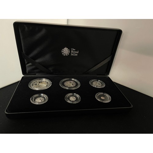 3 - “The Royal Mint” The Britannia 2019 UK Six-Coin Silver Proof Set.
Certificate of Authenticity: 797/9... 