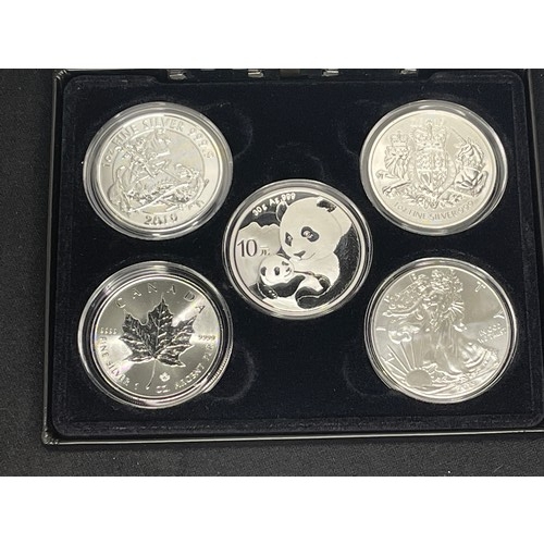 46 - “Jubilee Mint” The 2019 Fine Silver Coin Collection
Countries of Issue: The United Kingdom, Canada, ... 