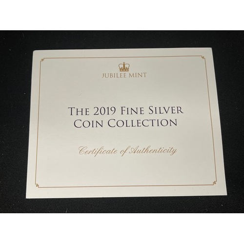 46 - “Jubilee Mint” The 2019 Fine Silver Coin Collection
Countries of Issue: The United Kingdom, Canada, ... 