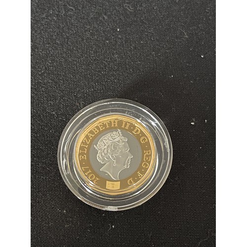 69 - “The Royal Mint” Nations of The Crown 2017 UK £1 Silver Proof Piedfort Coin 
Denomination: £1
Issuin... 