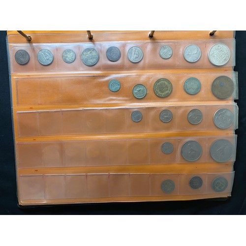 91 - An album of collectable coins including Australia, Indonesia, Republic of Portugal, Denmark etc