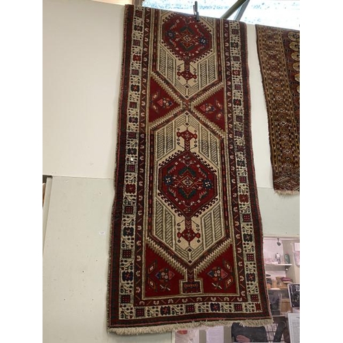 188 - Persian runner 108 x 322cm