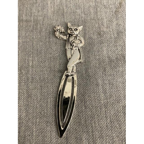 231 - Silver novelty bookmark