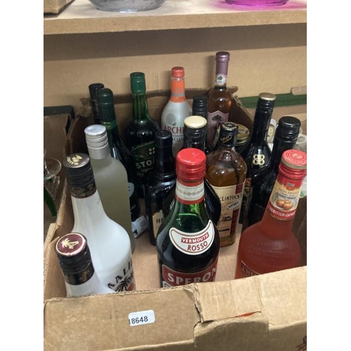 339 - 13 bottles of alcohol inc. 1L Baileys original, 75cl mulled wine, 700ml MacLintock's extra special b... 