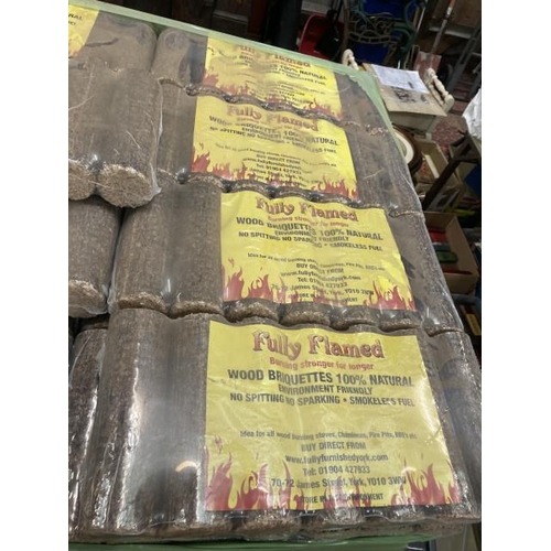 431 - 4 bags of 100% natural briquettes with certificate of analysis results