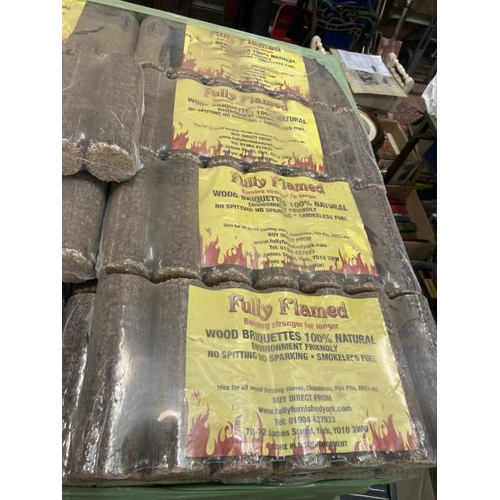 432 - 4 bags of 100% natural briquettes with certificate of analysis results