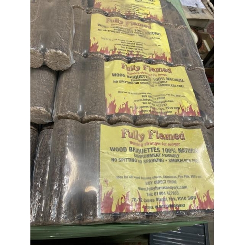 441 - 4 bags of 100% natural briquettes with certificate of analysis results