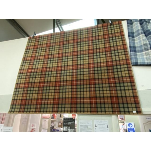 156 - Tartan inspired rug 250 x 410cm