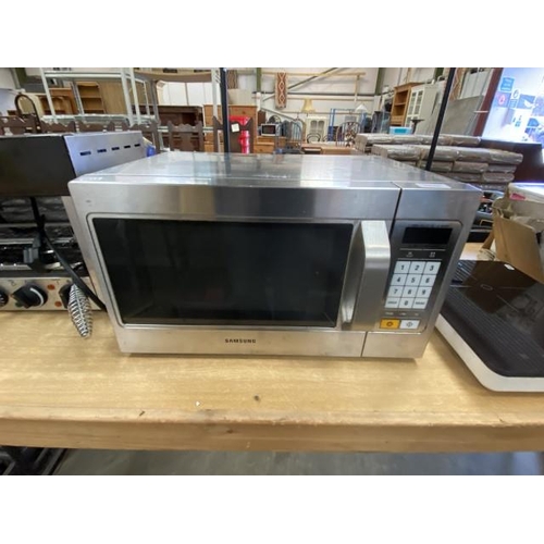 422 - Samsung industrial stainless steel microwave CM1089 30H 52W 37D