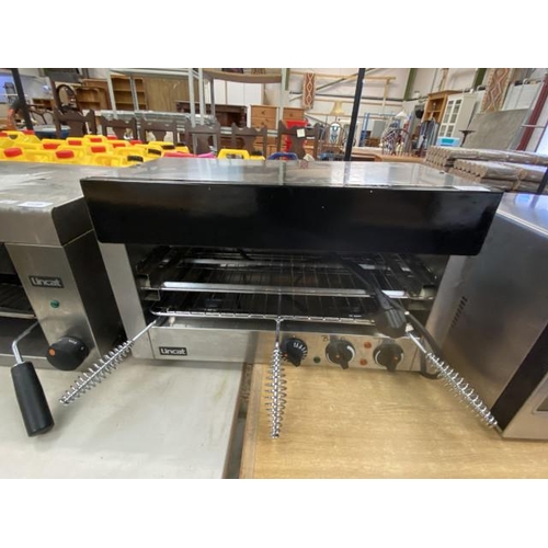 423 - Lincat catering table top dual electric grill 35H 56W 29D