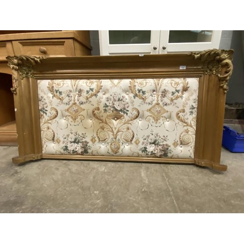 94 - 19th century gilt over mantle (converted to a headboard) 76H 145W