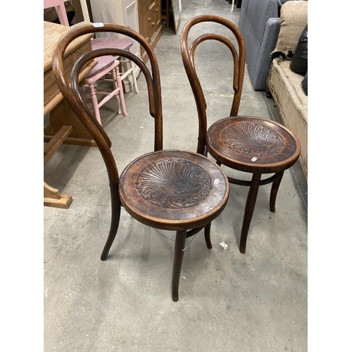 98 - Pair of Bentwood chairs