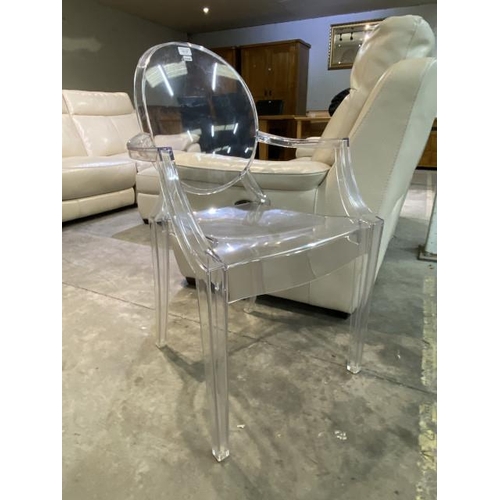 147 - Philippe Starck for Kartell, Louis Ghost chair