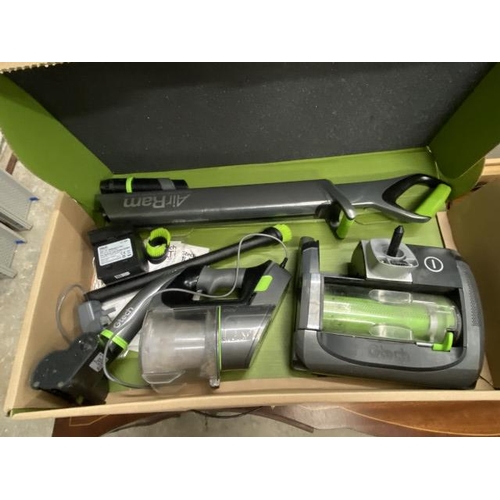 237 - Gtech AR20 Air Ram and ATF006 handheld vacuum both with accessories/batteries/charger