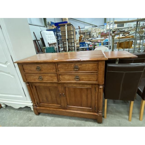 255 - Bausman & Company Inc 2 door/4 drawer sideboard 105H 123W 56D