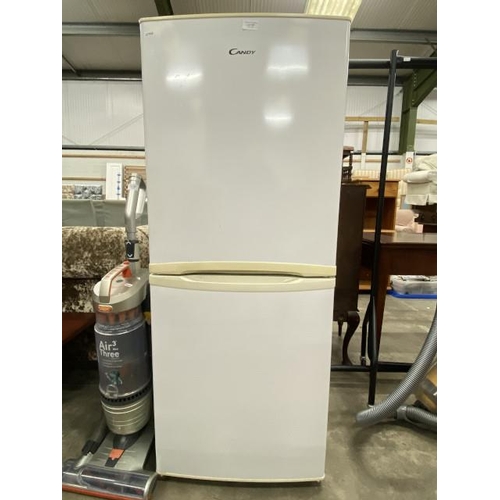 107 - Candy fridge freezer 135H 54W 55D