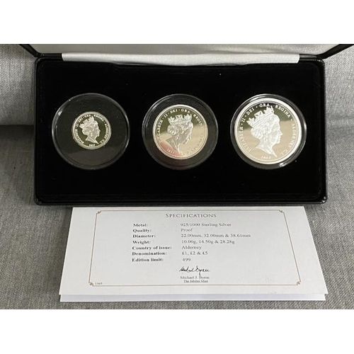 200 - “Jubilee Mint” The Platinum Wedding Anniversary Solid Silver Proof Coin Collection 
Metal: 925/1000 ... 