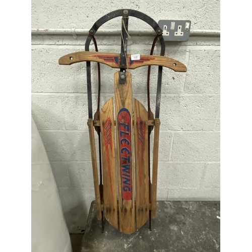 90 - Vintage Fleetwing sledge