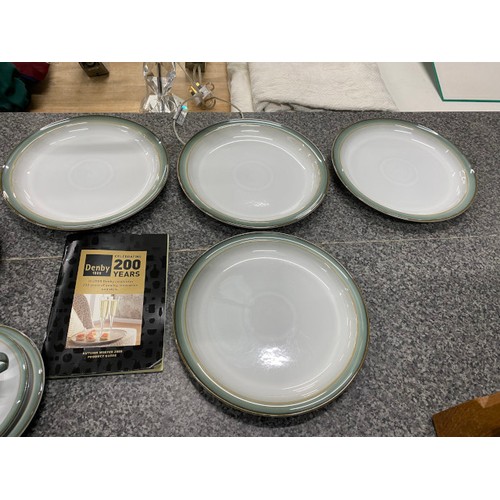 133 - Denby 'Regency Green' tableware's  (34 pieces)