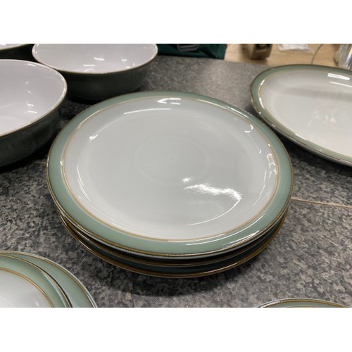 133 - Denby 'Regency Green' tableware's  (34 pieces)