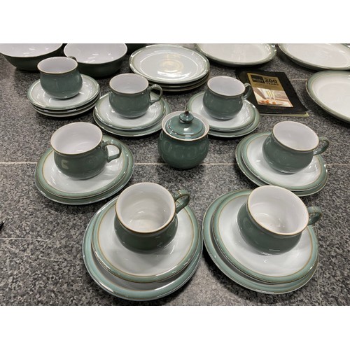 133 - Denby 'Regency Green' tableware's  (34 pieces)