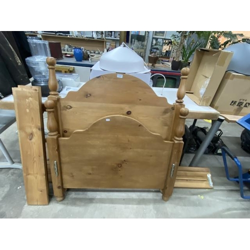 174 - Pine single bed frame (3ft)