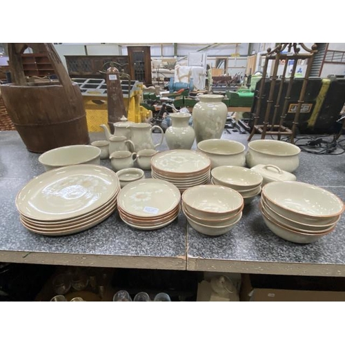 192 - 41 pieces of Denby 'Day Break' pottery & a additional tea/ coffee pot lid