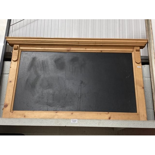 305 - Pine framed blackboard 62x100cm